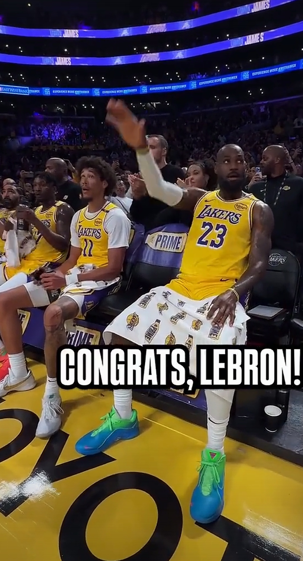 NBA选手刷新世界纪录，震撼全场