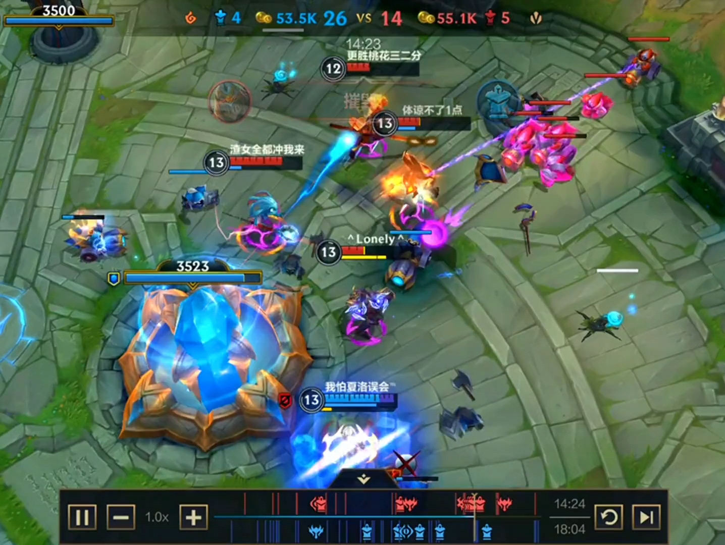 球星爆发!英雄联盟赛场再现神级操作的简单介绍 球星爆发!英雄联盟赛场再现神级操作的简单介绍